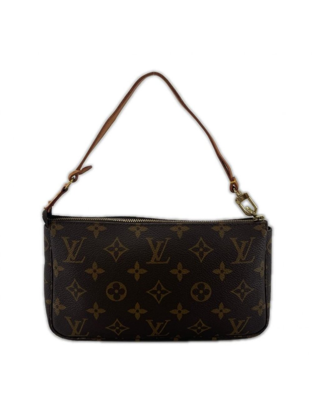 Louis Vuitton Pochette Accessoires Pouch Monogram Canvas Brown